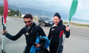 Bapt�me d�couverte de Longe C�te en Corse.