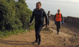 Entrainement au Trail des Balcons d'Azur (Avril 2016) au Chateau de La Napoule