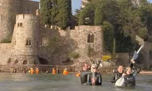 Entrainement au Trail des Balcons d'Azur (Avril 2016) au Chateau de La Napoule
