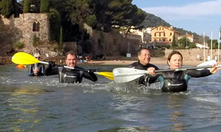 Entrainement au Trail des Balcons d'Azur (Avril 2016) au Chateau de La Napoule