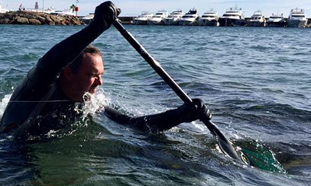 Entrainement au Trail des Balcons d'Azur (Avril 2016) au Chateau de La Napoule