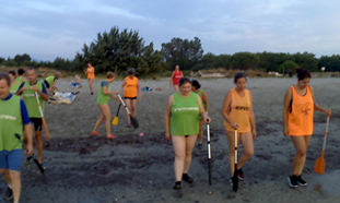 Sortie longe cote petit-d�jeuner et lev�e du soleil � Folelli.