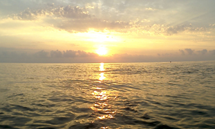 Sortie longe cote petit-d�jeuner et lev�e du soleil � Folelli.